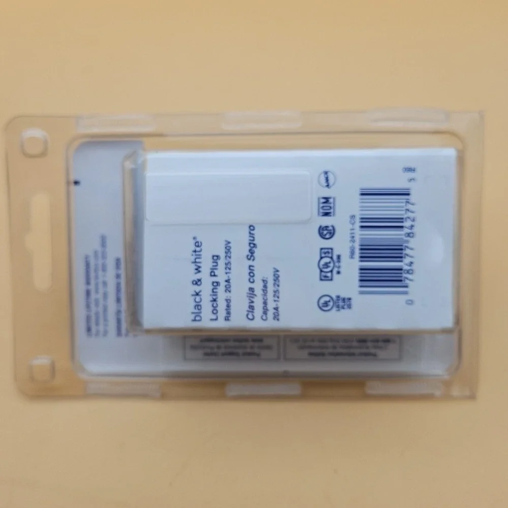 Leviton 2411 20 Amp 125/250 Volt NEMA L14-20P 3P 4W Locking Plug Lot Of 2 New